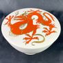 Vintage Chinese dragon decorative bowl Image 4