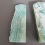 Pair of hemimorphite specimens Image 2