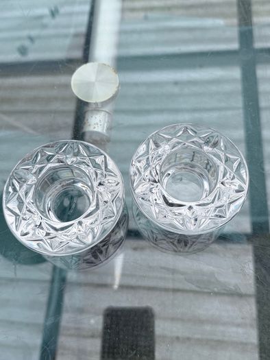 waterford  crystal candle holder