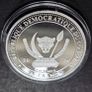 Wildlife 1 oz silver The PEREGRINE FALCON 2024 Congo 20 Fr Gold Gilded coin Image 4