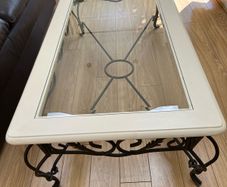 Coffee table Swords area