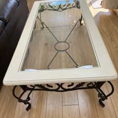 Coffee table Swords area
