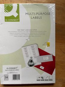 Box Multi Purpose Labels
