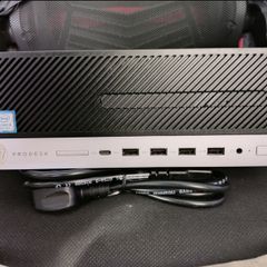 HP ProDesk 600 G4 SFF (i5 8th Gen) and power cable