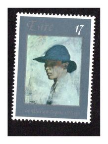 1978 Ireland Contemporary Irish Art: Self Portrait by Sir William Orpen Commemorative Stamp Mint Never Hinged (MNH)