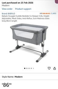 Babylon Snuggle Cuddle Co-sleeper