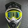 Motorcross helmet XS with googles Image 2