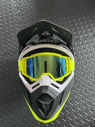 Motorcross helmet XS with googles