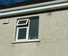 Second hand bathroom window for sale with frosted glass