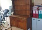Irish dresser, old Irsh red oak