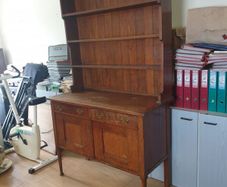Irish dresser, old Irsh red oak