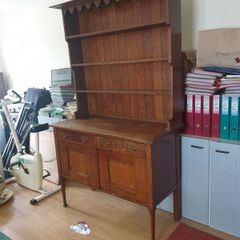 Irish dresser, old Irsh red oak