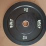 Hit Fitness Squat Stands + Mirafit Spotter Arms + 150kg Olympic Bumper Plates + Olympic Bar & EZ Curl Bar Image 5