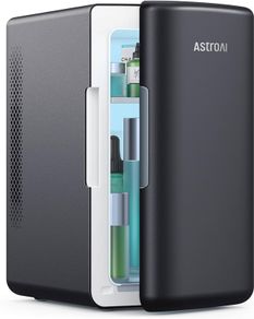 FREE P&P Mini Fridge 6 Litre / 8 Can | Cooler and Warmer | AC/DC | Small Fridge for Bedrooms, Car, Drinks, Beauty, Skincare, Travel