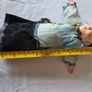 FIGURINE - RARE 1920s Door of Hope Mission Dolls Shanghai - SET OF 4 - 10 inch / 25cm - Pear Wood - Family Set Image 8