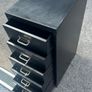 Vintage metal cabinet with drawers Image 7
