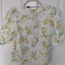 New look yellow and white floral top Image 3