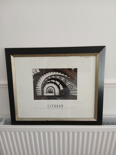 Jeff Cathrow Dixieme Black and White Architectural Print