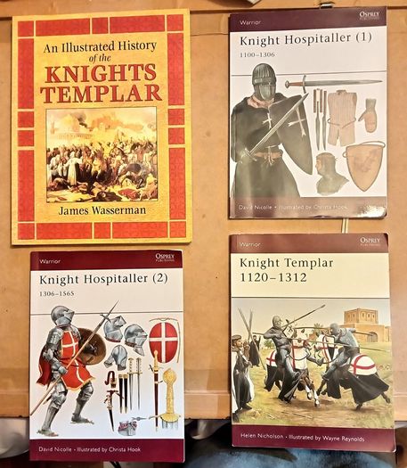 Knights Templar Hospitaller Books