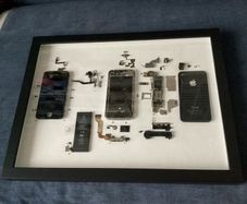 iPhone 4s wall art