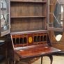Antique Mahogany Bureau Bookcase Image 7