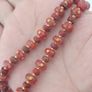 Vintage Venetian Style Tire Shape Eyes Glass Beads Necklace Image 8