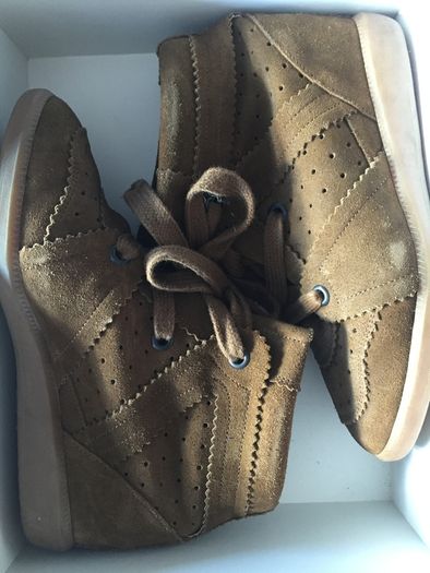 Isabel Marant Bobby wedge sneakers