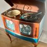 SALE!Revamped Radiogram/Unique display furniture/ Cocktail Bar/Audiohousing Image 2