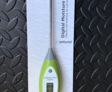 soil moisture meter at root level
