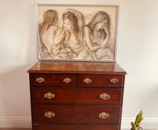 Framed Print Signed  89 x 41.5cm