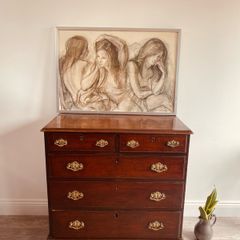 Framed Print Signed  89 x 41.5cm