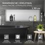 Shower Niche Stainless steel shower tray wall mounted  shelf Image 4