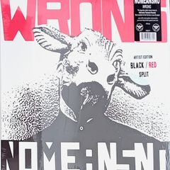Nomeansno - Wrong LP, Album, Ltd, RE, Black/red split
