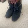 Massimo dutti dark blue soft leather ankle boots Image 2