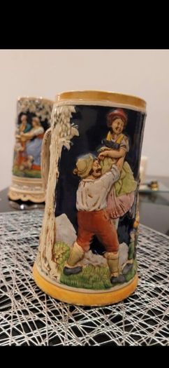 German beer steins