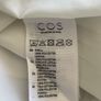 COS Sleeveless Beige Pleated Blouse - High Neck - UK 8 - Lined Image 4