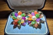 Vintage Colourful Earrings