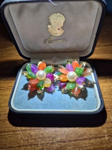 Vintage Colourful Earrings
