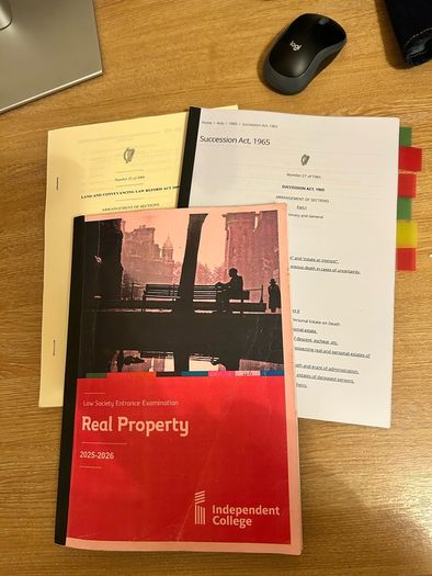 2025 FE1 manual Property Law Independent Colleges with Succession Act and LCLRA 2009 Act