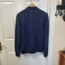 Navy Slim Fit Jacket Medium Image 3