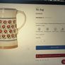Nicholas Mosse x large jug in Old Rose . First quality item in perfect condition Image 7
