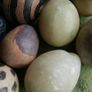 Vintage Polished Stone Marble Onyx Eggs lot of 29 Image 6