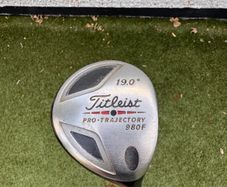 Titleist Pro Trajectory 980F 5 Wood 19 degree