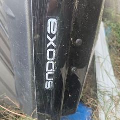 roof box and rails