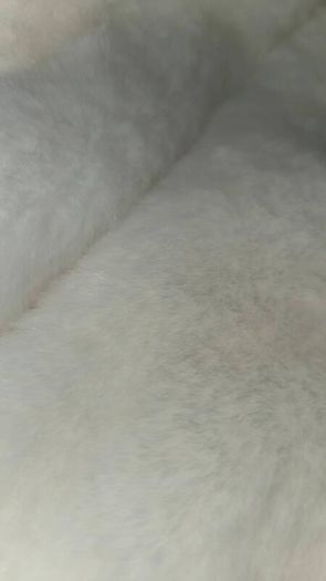 white fluffy girls F&F body warmer