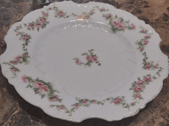 silesia porcelain plate