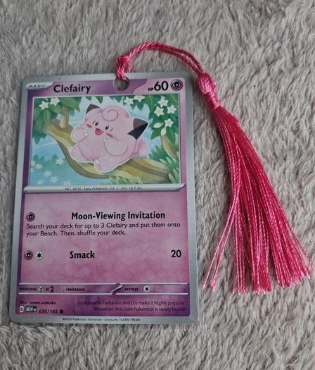 Clefairy Bookmark