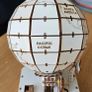Quirky, fun, wooden wood world globe, functional movement Image 8