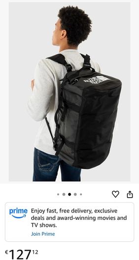 North Face bag