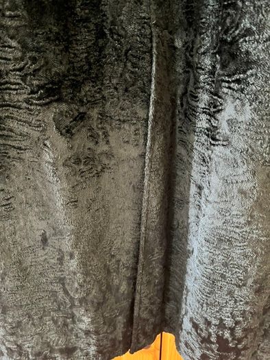 Per Una Marks & Spencer Long Velvety Sherpa Style Long Ladies Coat. In Very Good Condition. Made In Italy. Dark brown. Size Medium